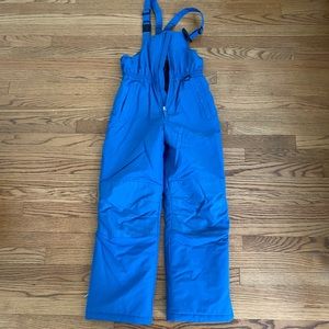 Lands’ End Blue Snow Overall Pants